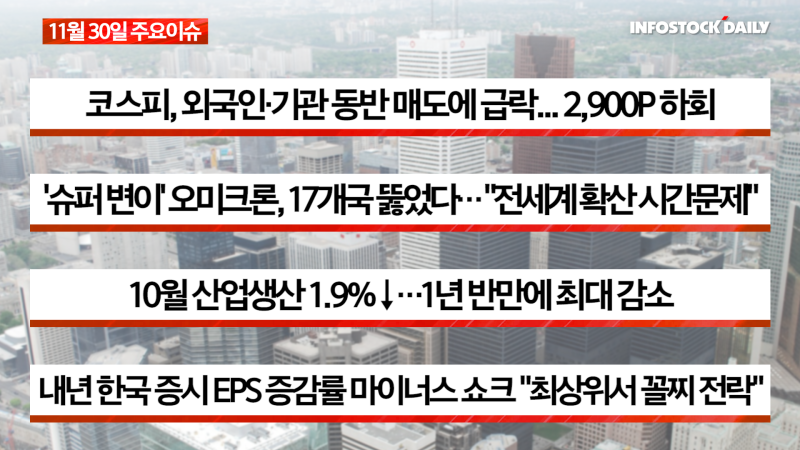 코로나바이러스 변이 오미크론 - 국내 미국 증시 전망 6