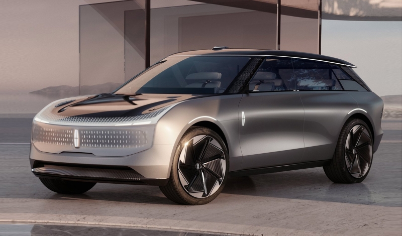 링컨의 미래 전기 SUV 스타 콘셉트의 디자인