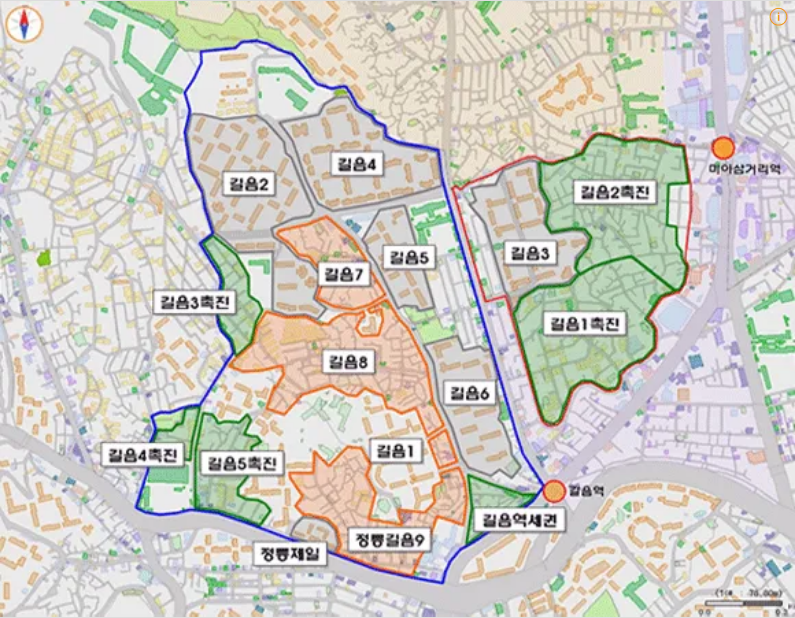 길음뉴타운, 길음 재정비촉진지구 현황