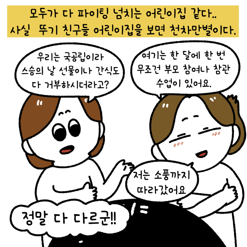 천차만별 어린이집