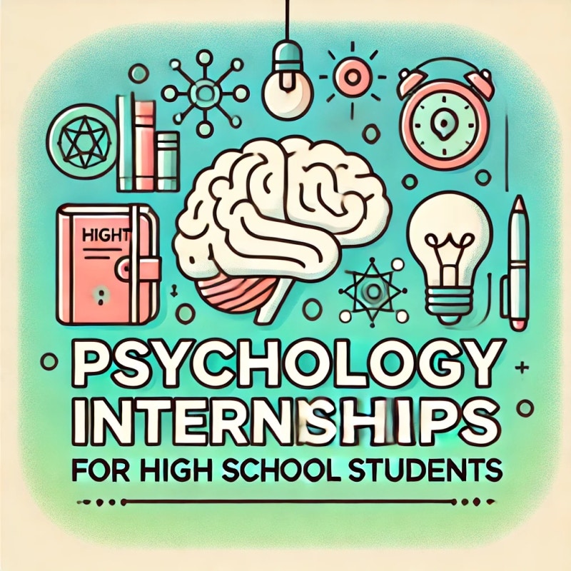 10Psychology Internships for High School Students (고등학생을 위한 심리학 인턴십 10가지)