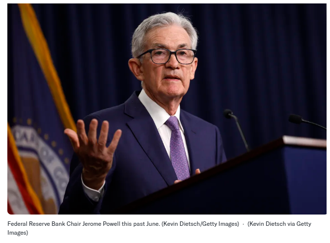 주요 주식 차트 점검. 연준 기준금리 인하률 영향 재전망