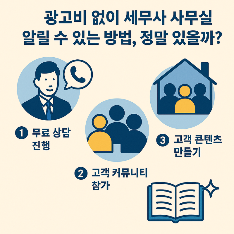 #37. 광고비 없이 세무사 사무실 알릴 수 있는 방법, 정말 있을까?