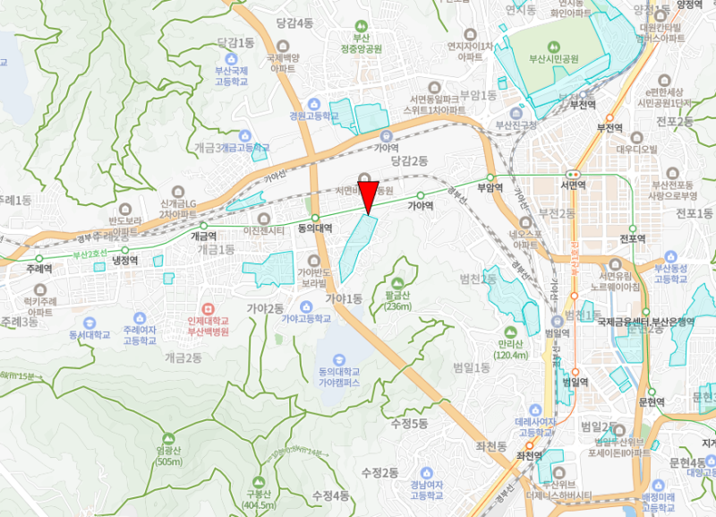 부산 정비구역 소개 : 가야1 재개발 [블리자드]