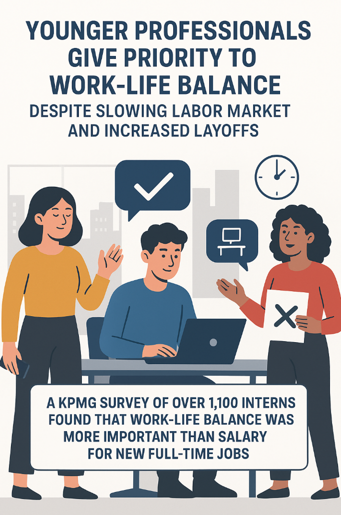 워라벨을 최우선시 하는 Z 세대, Gen Z’s Commitment to Work-Life Balance