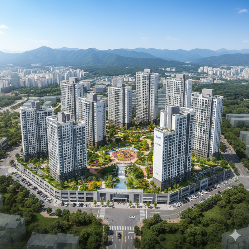 동주 아파트 배치도