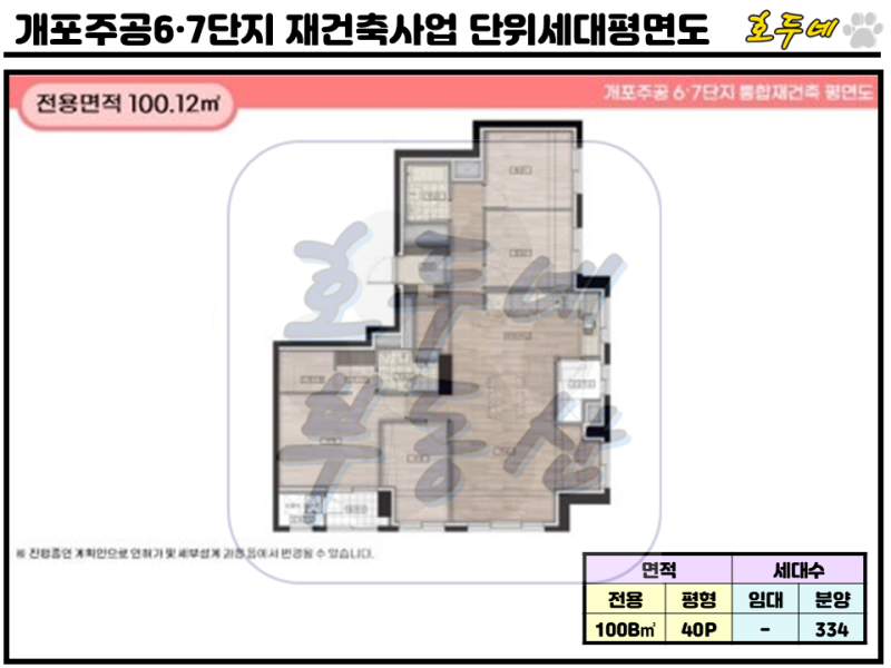 개포주공6·7단지 조합원 분양신청 전략(보정률을 적용한 공동주택가격으로 본 예상평형배정 순위와 조합원 분양신청시 고려해야 할 사항)