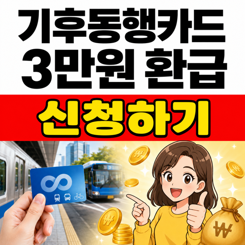 댓글 : 기후동행카드 3만원 환급 페이백 등록 방법 환급 조건 정리