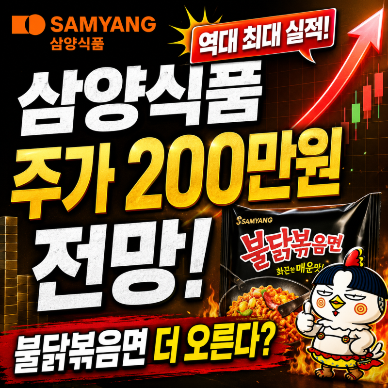 삼양식품 주가 전망