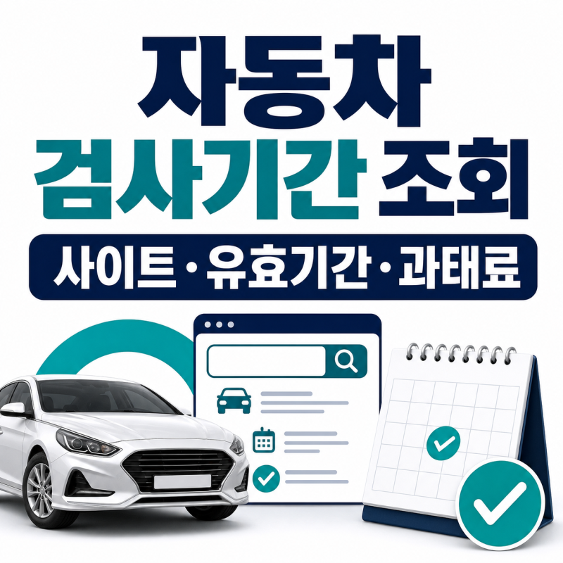 자동차검사기간 조회