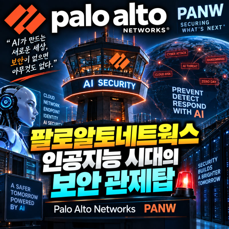 펠로시가 꽂은 종목, 팔로알토네트웍스가 AI 보안 대장주 된 이유