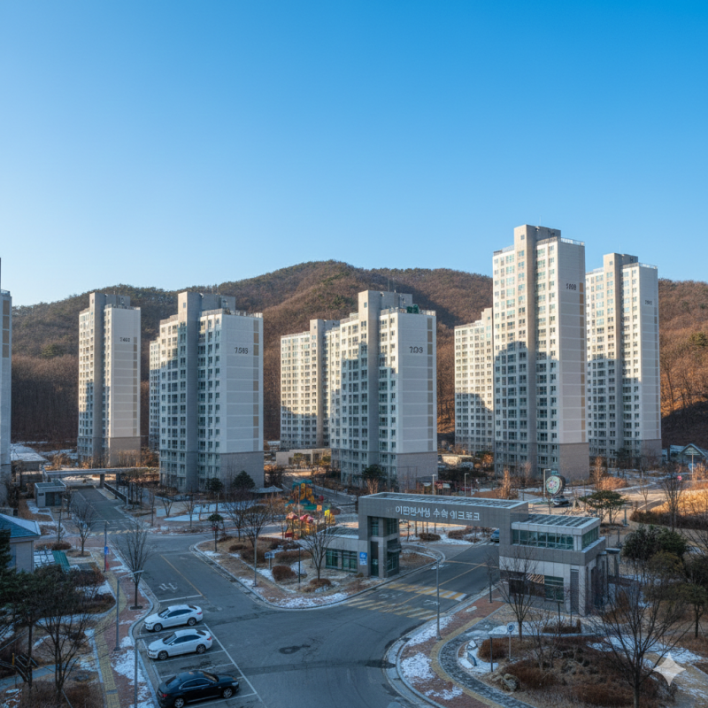 e편한세상 수색 에코포레 현장 이미지