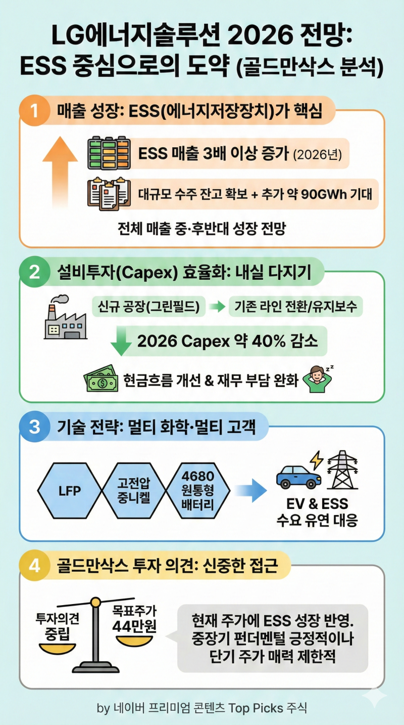 [골드만삭스] LG에너지솔루션(인포그래픽)