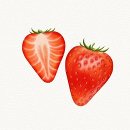 [수업안] 싱싱한 딸기 그리기