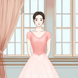 [수업안] 전신 일러스트 발레리나 그리기