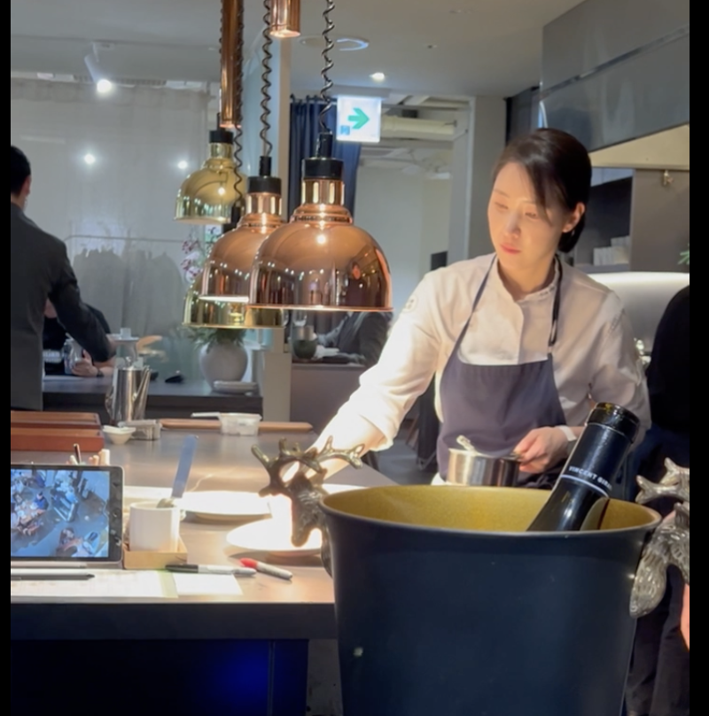 김희은 셰프 식당 정보 관련 화면