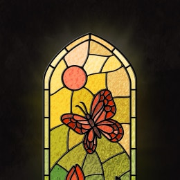 [수업안] 스테인드글라스 일러스트 그리기